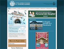 Tablet Screenshot of hospitalalvarez.org